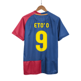 Barcelona ETO'O #9 Home Soccer Jersey Retro 2008/09